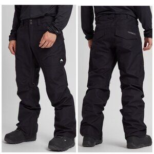Burton Ballast Gore-Tex XS Men’s Snowboard Ski Pants Black XS Winter Wanderer